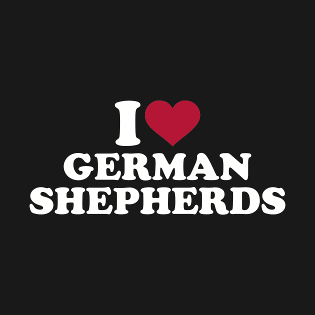 I love German shepherds by Designzz