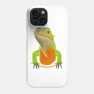 Cute Iguana Drawing Phone Case