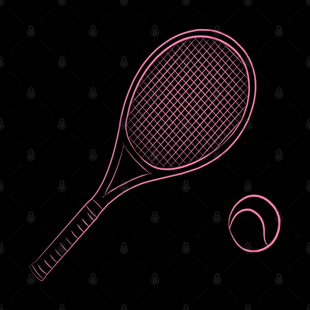 tennis by Ntdesignart