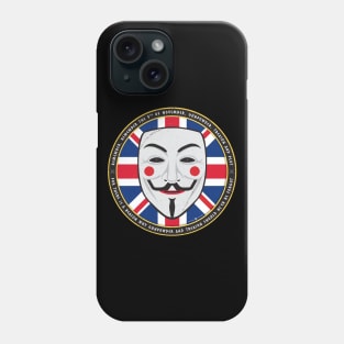 GUNPOWDER TREASON - GUY FAWKES Phone Case