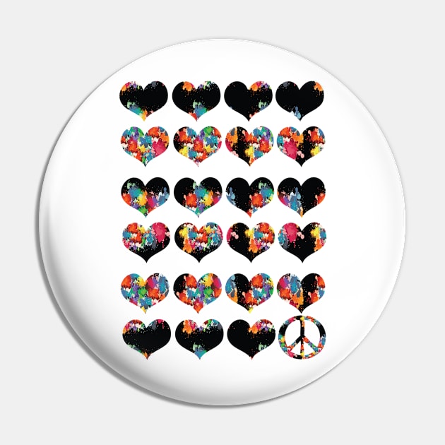 LOVE LOVE & PEACE Pin by CindyS