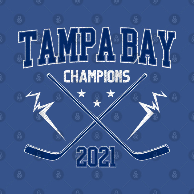 Discover Tampa Bay Champions 2021 - Tampa Bay Hockey - T-Shirt