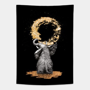 Guardian elephant of circle of life Tapestry