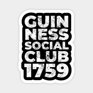 Guinness Social Club 1759 Magnet