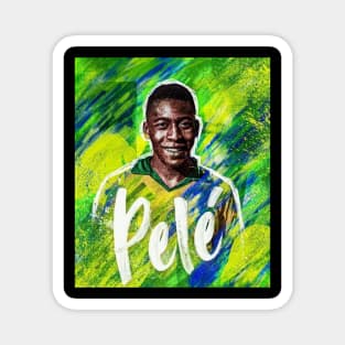 Pele Illustration Magnet