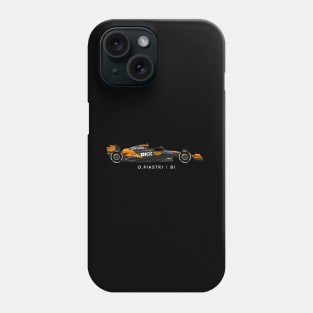 F1  Racing Oscar Piastri Mclaren Fan shirt Phone Case