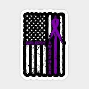 Epilepsy Awareness Epilepsy Flag Magnet