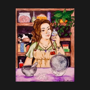 Witch at Work T-Shirt