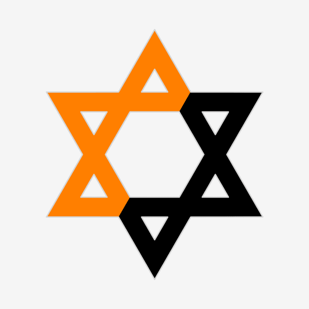 Mutualist/Market Anarchist Magen David by dikleyt