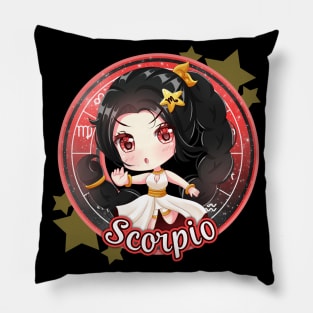 Chibi Scorpio Pillow