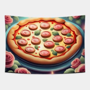 Pizza lover gift Tapestry