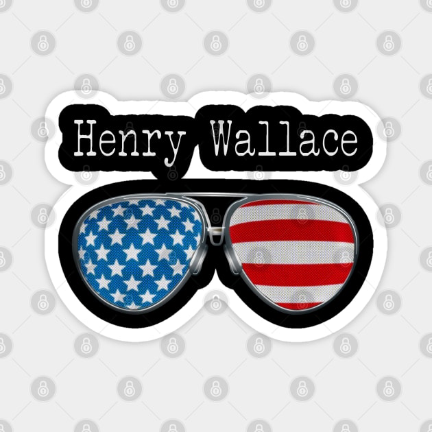 AMERICA PILOT GLASSES HENRY WALLACE Magnet by SAMELVES