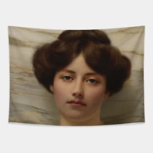 Carina by John William Godward Tapestry