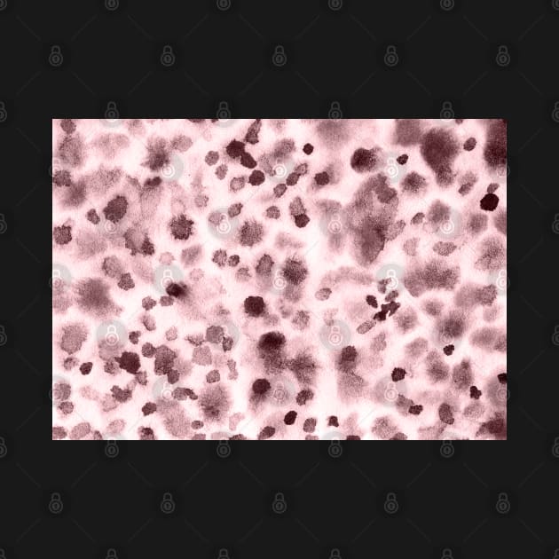 Background with pink and gray dots by Begoll Art