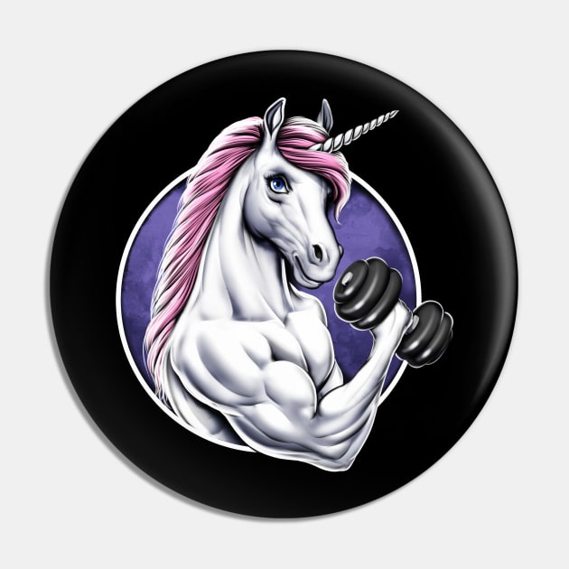 Unicorn Gym Fitness Workout Pin by underheaven