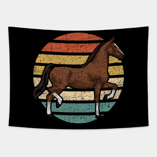 Vintage horse tapestry hot sale