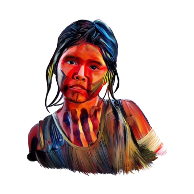 Chica indigena by ladinoariel