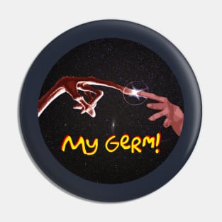 Scary Movie Strong Hand funny meme Pin