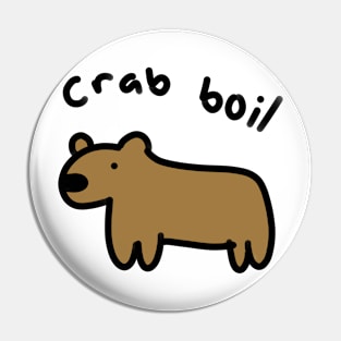 Crab Boil Capy Pin