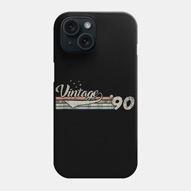 Vintage 1990 Design 30 Years Old 30th birthday Phone Case by semprebummer7