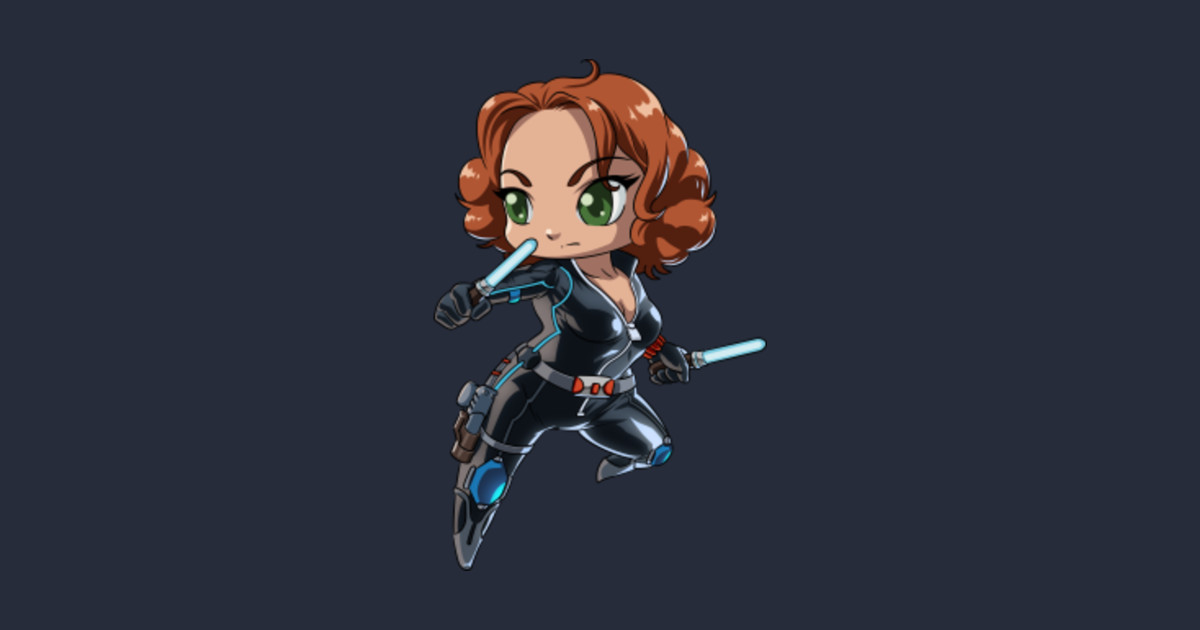 Black Widow Avengers Sticker Teepublic