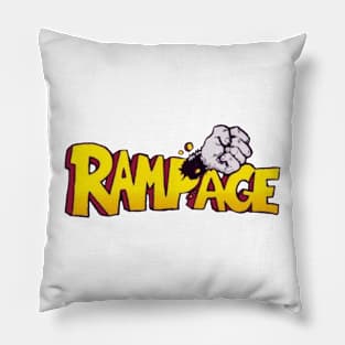 Arcade - Rampage - Title Art Pillow