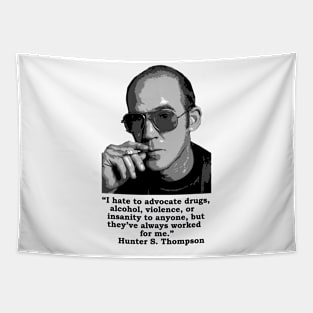 HST Advocates / Black Lettering Tapestry