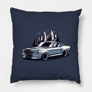 GT500 Shelby Mustang Classic Pillow