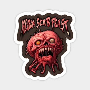 Alien Scab Feast Magnet