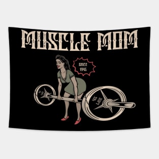 Muscle mom Tapestry