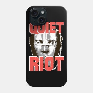 Vintage Quiet Riot metal health TERRIFIED poster Phone Case