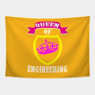 Queen Of Engineering Tapestry