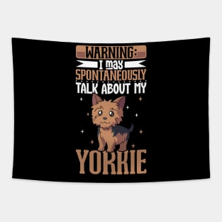 Yorkshire Terrier lover Tapestry