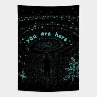 You Are Here Tapestry