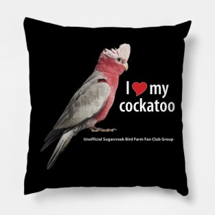 love rosie cockatoo Pillow