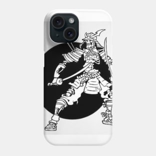 warrior skeleton Phone Case