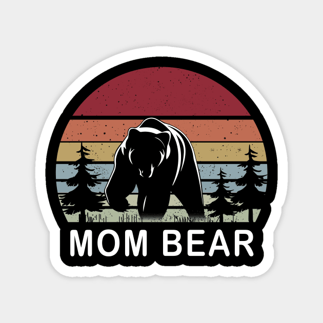 Mom Bear 2020 Magnet by shirt.des