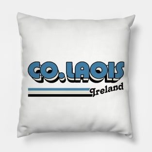 County Laois / Irish Retro County Pride Design Pillow