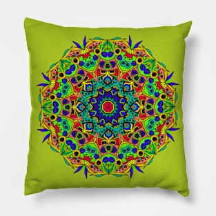 Oceanside Mandala Pillow