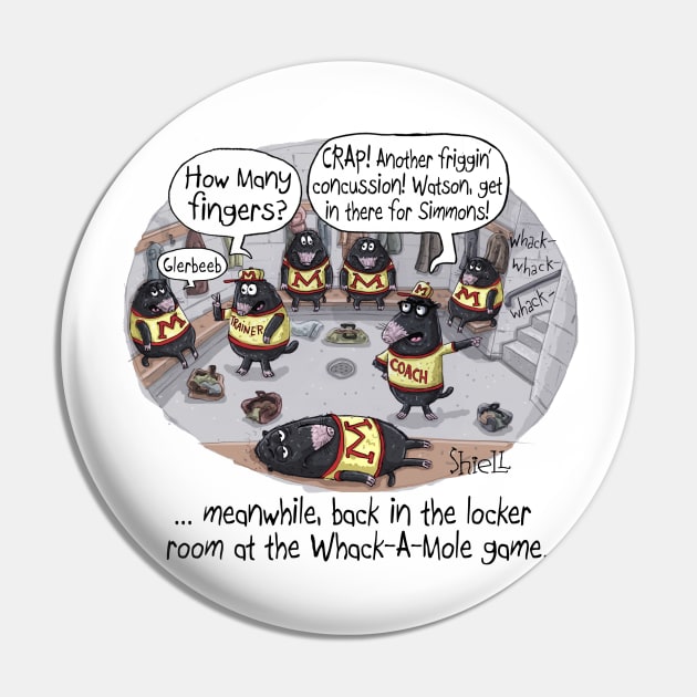 Whack-A-Mole Pin by macccc8