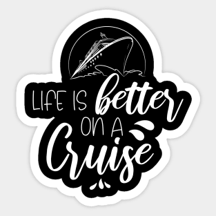 Life Is Better On A Boat Stickers for Sale