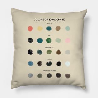 Colors of Bong Joon-ho Pillow