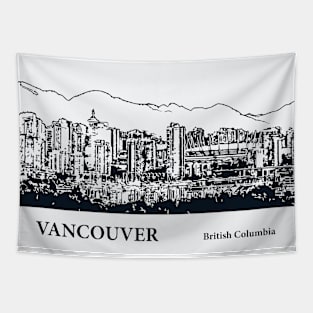 Vancouver - British Columbia Tapestry