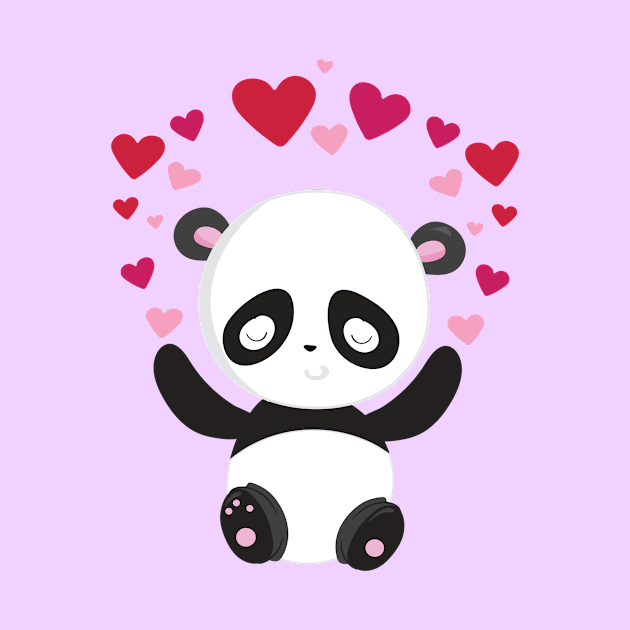 Panda Lover Lover by Socity Shop