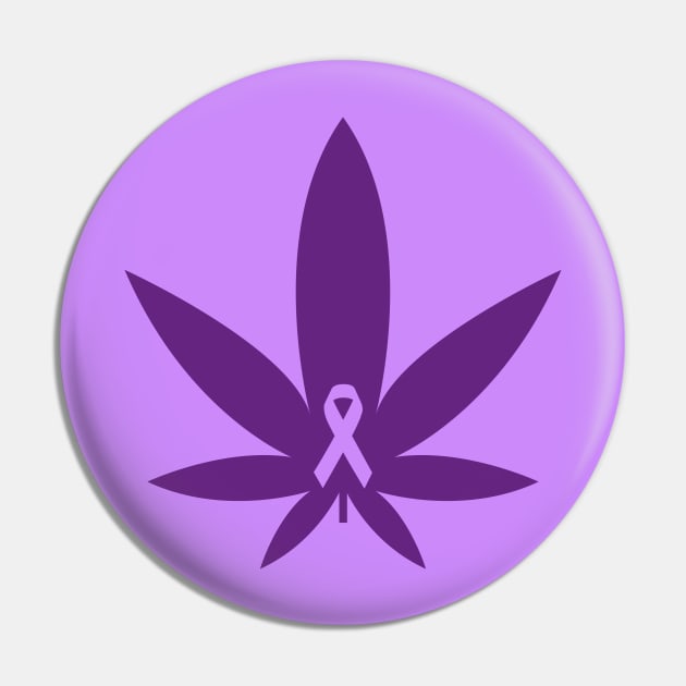 CBD epilepsy ribbon purple Pin by MickeyEdwards