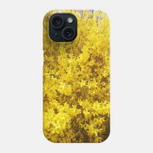 mAGICAL yellow Flowers Phone Case