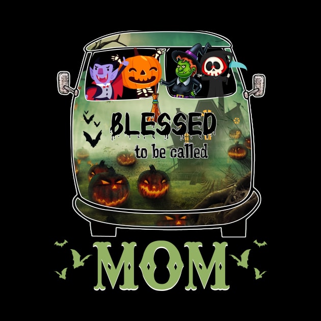 Blessed To Be Called Mom Halloween by Terryeare