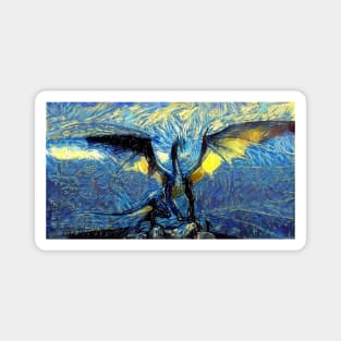 Dragon Age Origins High Dragon Starry Night Magnet