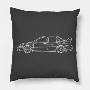 Mitsubishi Evo IX supercar Pillow