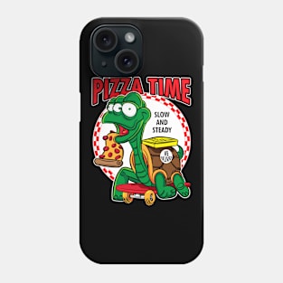 Pizza Time - Mutant Turtle Skateboard Pizza Delivery Phone Case